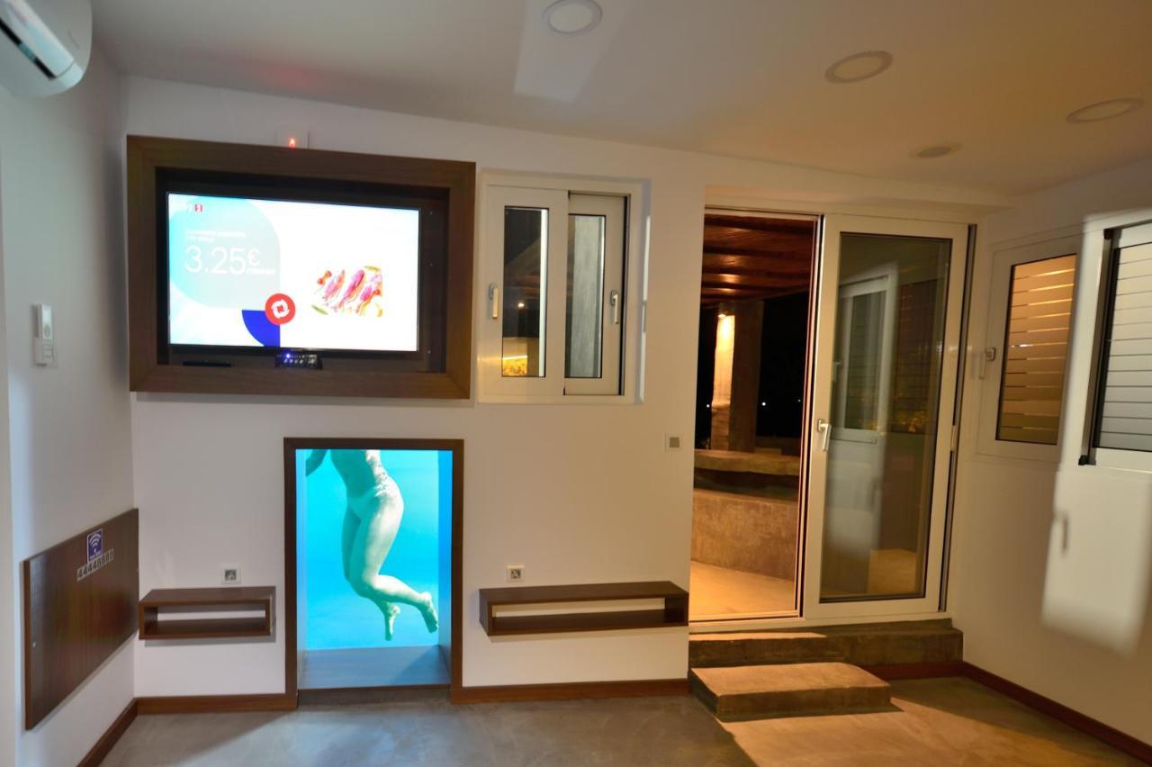 Cave Luxury House Villa Kíszamosz Kültér fotó