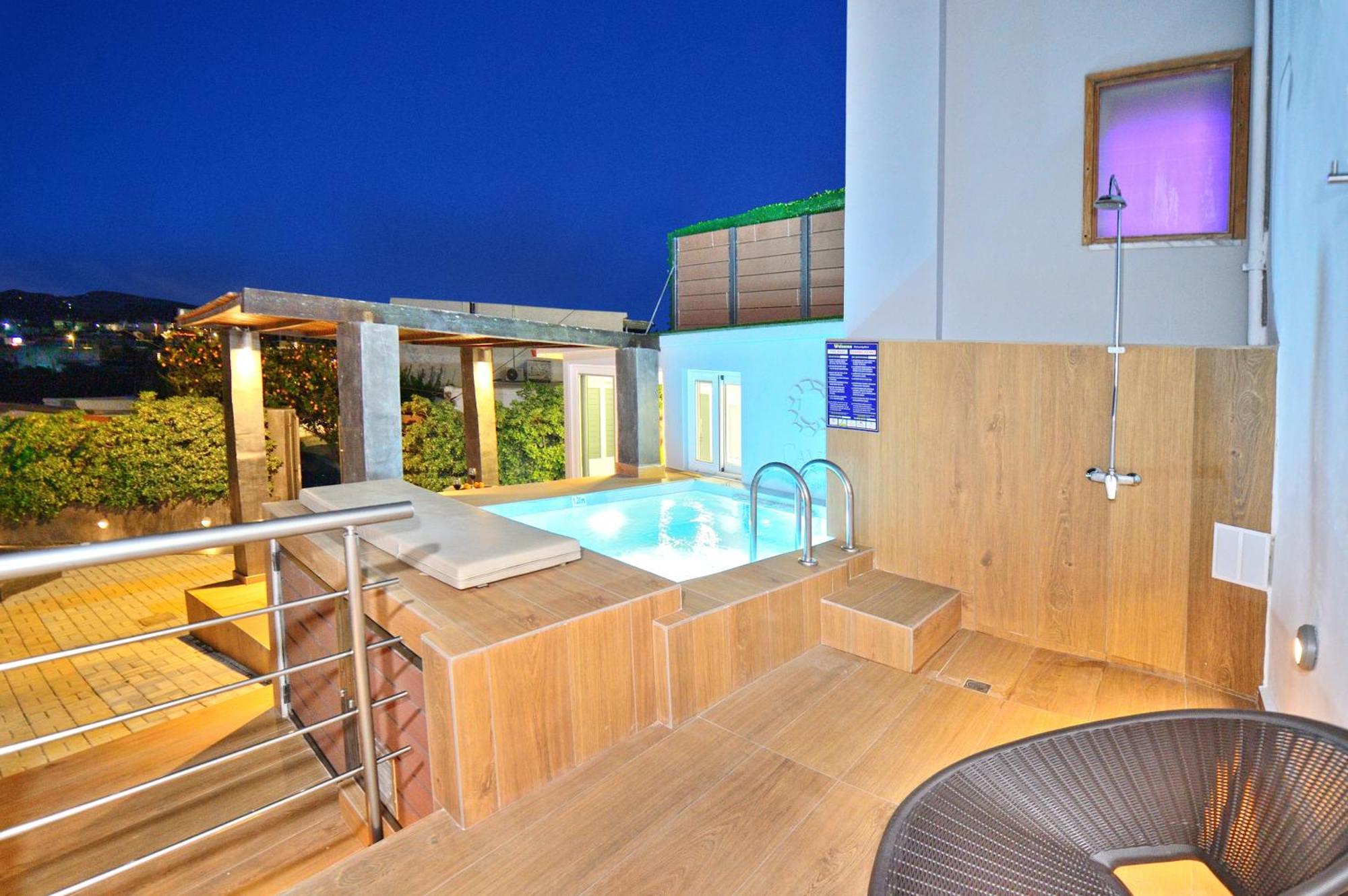 Cave Luxury House Villa Kíszamosz Kültér fotó